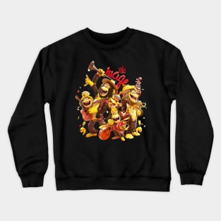 Banana-Splits Monkey Puzzles Crewneck Sweatshirt